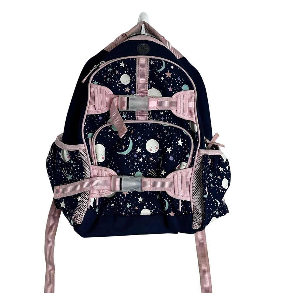 Pottery Barn Kids Navy and Pink Starry Backpack